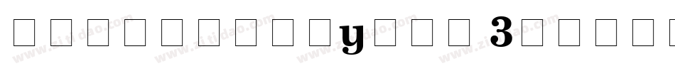 NewCenturySch 3字体转换
